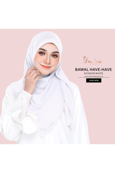 BAWAL HAVE2  - SNOW WHITE BAWAL HAVE2  - SNOW WHITE